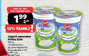 Netto Jogurt naturalny Zott Primo oferta