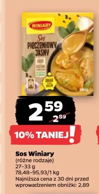 Netto Sos pieczeniowy jasny Winiary oferta