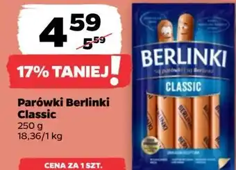 Netto Parówki classic Morliny Berlinki oferta