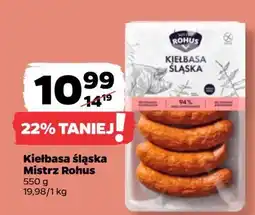 Netto Kiełbasa śląska Mistrz Rohus oferta