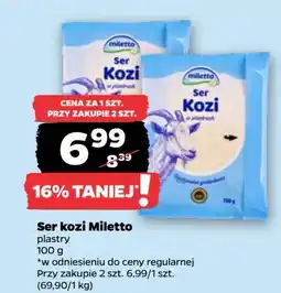 Netto Ser kozi plastry Miletto oferta