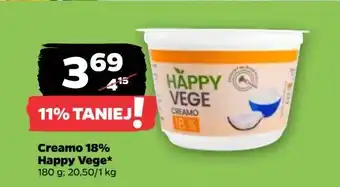 Netto Creamo 18% Happy Vege oferta