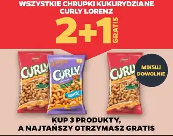 Netto Chrupki salted caramel Lorenz Curly oferta