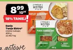 Netto Kotlet schabowy z kapustą zasmażaną i puree ziemniaczanymi Twoje Bistro oferta