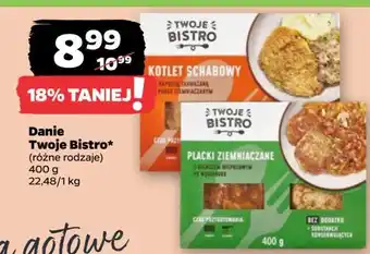 Netto Kotlet schabowy z kapustą zasmażaną i puree ziemniaczanymi Twoje Bistro oferta