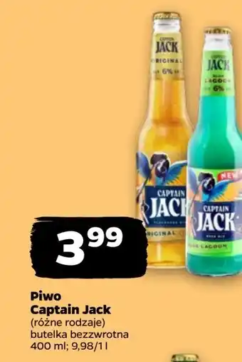 Netto Piwo Captain Jack Blue Lagoon oferta