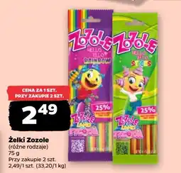 Netto Żelki sticks Mieszko Zozole Hello Żelo oferta