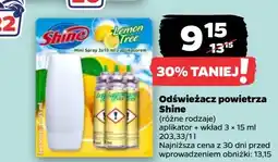 Netto Odświeżacz + 3 wkłady lemon Shine Classic oferta