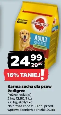 Netto Karma dla psa z wołowiną i warzywami Pedigree oferta