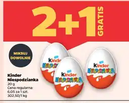 Netto Jajko niespodzianka Kinder Niespodzianka oferta