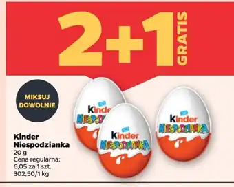 Netto Jajko niespodzianka Kinder Niespodzianka oferta