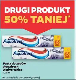 Netto Pasta do zębów Aquafresh Active White oferta