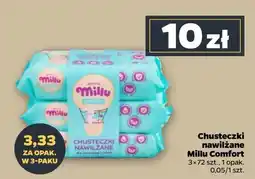 Netto Chusteczki nawilżane Millu oferta