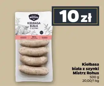 Netto Kiełbasa biała z szynki Mistrz Rohus oferta