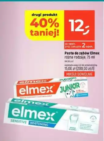 Dealz Pasta do zębów Elmex oferta