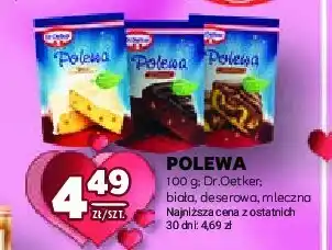 Stokrotka Polewa deserowa Dr. oetker oferta