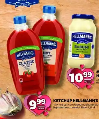 Stokrotka Ketchup extra hot Hellmann's oferta