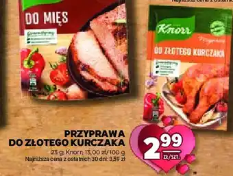 Stokrotka Przyprawa do złotego kurczaka Knorr przyprawa oferta