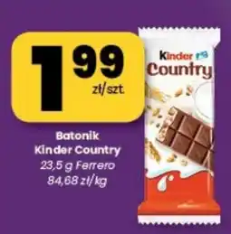 EMMA market Batonik Kinder Country Ferrero oferta