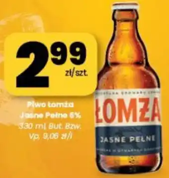 EMMA market Piwo Łomża Jasne Pełne 6% oferta