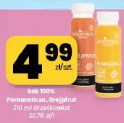 EMMA market Sok 100% Pomarańcza, Grejpfrut Grześkowiak oferta