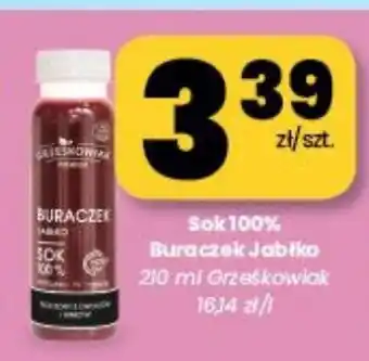 EMMA market Sok 100% Buraczek Jabłko Grześkowiak oferta