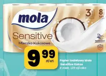 EMMA market Papier toaletowy Mola Sensitive Kokos oferta