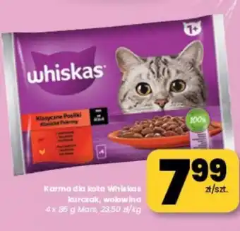 EMMA market Karma dia kota Whiskas kurczak, wolowing Mars oferta