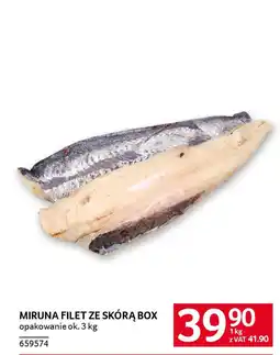 Selgros Miruna filet ze skórą box oferta