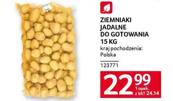 Selgros Ziemniaki jadalne do gotowania oferta