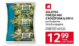 Selgros Sałatka finezja mix z roszponką oferta