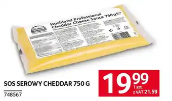 Selgros Sos serowy cheddar oferta