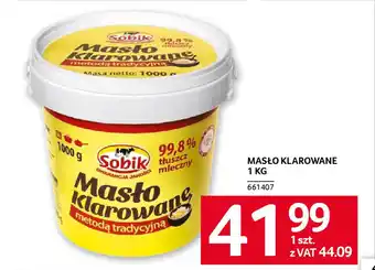 Selgros Masło klarowane oferta