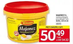 Selgros Majonez winiary oferta