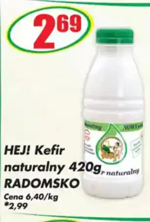 Sezamek Hej! kefir naturalny radomsko oferta