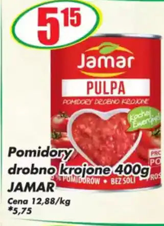 Sezamek Pomidory drobno krojone Jamar oferta