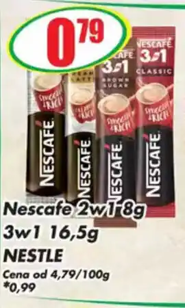 Sezamek Nescafe 2w1/3w1 nestle oferta