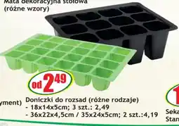 Sezamek Doniczki do rozsad oferta