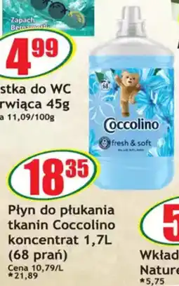 Sezamek Płyn do płukania tkanin Coccolino koncentrat oferta