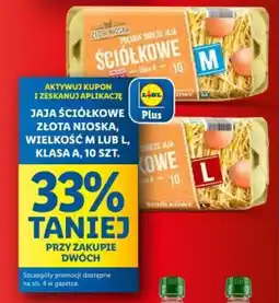 Lidl Jaja ściółkowe złota nioska oferta