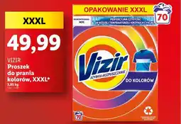 Lidl Vizir proszek do prania kolorów, xxxl oferta