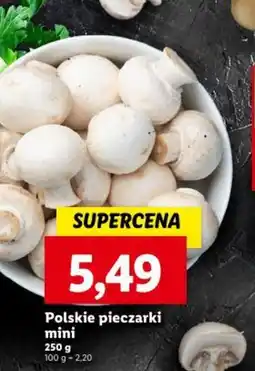 Lidl Polskie pieczarki mini oferta