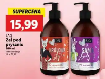 Lidl Laq żel pod prysznic oferta