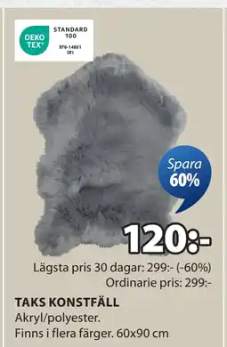 JYSK TAKS KONSTFÄLL oferta