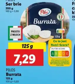 Lidl Pilos burrata oferta