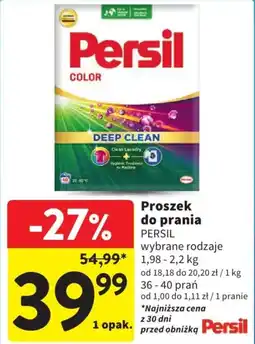 Intermarche Proszek do prania oferta