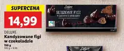 Lidl DELUXE Kandyzowane figi w czekoladzie oferta