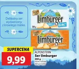 Lidl Alpenstern ser limburger oferta