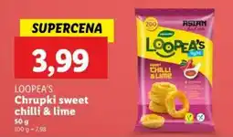 Lidl Loopea's chrupki sweet chilli & lime oferta