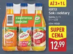 ALDI Zestaw: sok pomarańczowy + jabłkowy nektar multiwitamina Hortex oferta